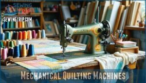 mechanical quilting machines