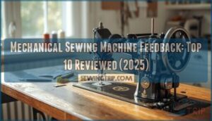 mechanical sewing machine feedback