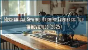 mechanical sewing machine feedback