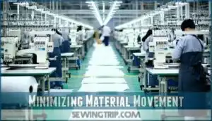 minimizing material movement