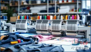 multi-needle embroidery machines