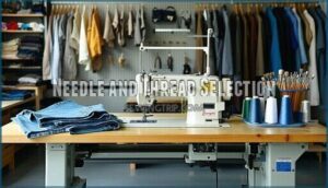 needle and thread selection