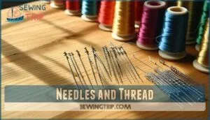 needles and thread needles and thread
