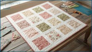 nine patch bento box quilt