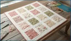 nine patch bento box quilt