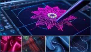 node-by-node editing and stitch types