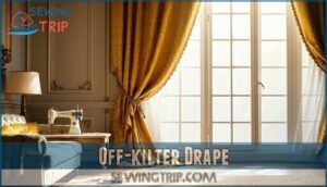 off-kilter drape