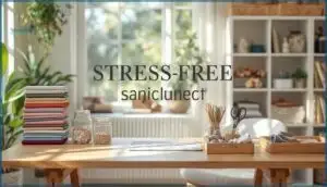 organizing fabrics and tools