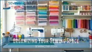 organizing your sewing space