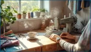 overcoming sewing challenges calmly