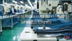 overlock machine for heavy fabric