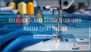 overlock serger stitch techniques