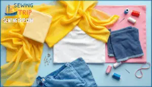 overlock stitch techniques for different fabrics