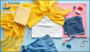 overlock stitch techniques for different fabrics