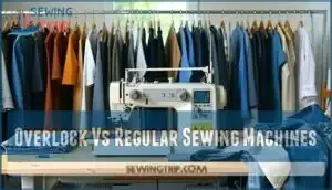overlock vs regular sewing machines