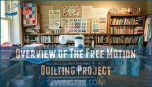 overview of the free motion quilting project