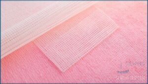 poly mesh and no show backings