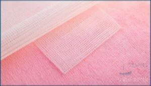 poly mesh and no show backings poly mesh and no show backings