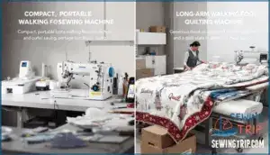 portable and long arm options