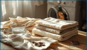 pre-washing and shrinkage considerations