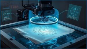 precision placement and editing with built-in scanners