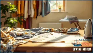 preparing and marking fabric for matching