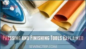 pressing and finishing tools explained