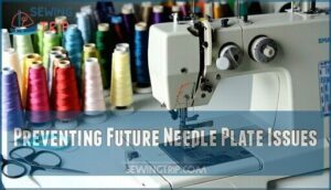 preventing future needle plate issues