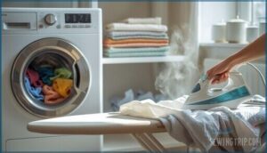 prewashing and ironing fabric prewashing and ironing fabric