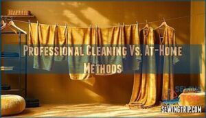 professional cleaning vs. at-home methods