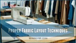 proper fabric layout techniques