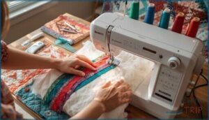 quilt-as-you-go techniques