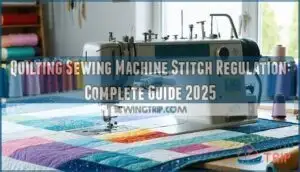 quilting sewing machine stitch regulation