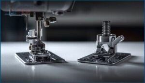 recognizing snap-on vs. screw-on feet recognizing snap-on vs. screw-on feet