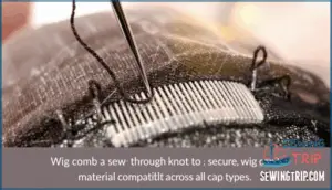 reinforcing stitches for lasting hold