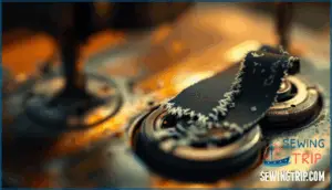 removing the old belt safely removing the old belt safely