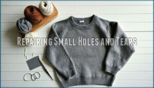 repairing small holes and tears repairing small holes and tears