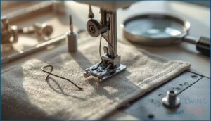 replacement and maintenance of threader parts