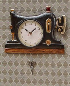 Sewing Room Setup for Beginners: Step-by-Step Guide (2025) 6 Retro Sewing Machine Pendulum Wall B07RYWV1P7