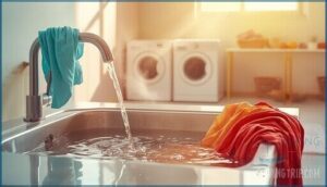 rinsing and washing dyed cotton