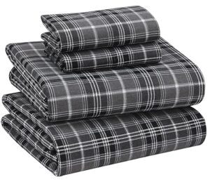 RUVANTI Flannel Sheets Queen Size B07W4SK5FH