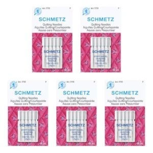 Top 5 Quilting Sewing Machine Needles + Expert Selection Guide 2 SCHMETZ Quilting Needles Size B01EPO3GDY