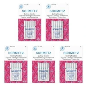 Top 5 Quilting Sewing Machine Needles + Expert Selection Guide 4 SCHMETZ Quilting Needles Size B0CL7KP7H9