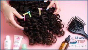 sectioning and detangling techniques