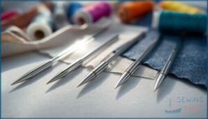 selecting needle size and type selecting needle size and type