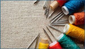 selecting needles and thread selecting needles and thread