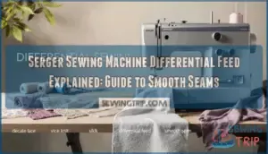 serger sewing machine differential feed
