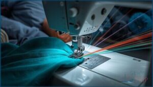 sergers' role in quick garment construction and clean finishing