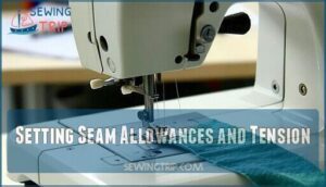 setting seam allowances and tension