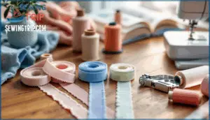 sewing different elastic styles
